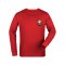 11ts Academy Sweatshirt Brustlogo Rot - rot