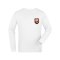 11ts Academy Sweatshirt Brustlogo Weiß - weiss