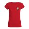 11ts Academy Women Shirt Brustlogo Rot - rot