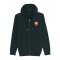 11ts Academy Zip-Hoody Brustlogo Schwarz - schwarz
