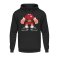 11teamsports Ugly Xmas Elf Hoody Schwarz - schwarz