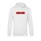 11teamsports Background Hoody Weiss Schwarz - weiss