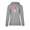 11teamsports Logo Hoody Damen Grau - grau