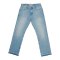 2Y-Studios Arun Open Hem Straight Jeans Hose Blau - blau
