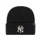 '47 Brand MLB New York Yankees Thorn ’47 CUFF KNIT Beanie Schwarz - schwarz