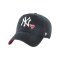'47 Brand MLB Icon 47 Clean Up Cap Schwarz - schwarz