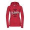TV NEULER Hoodie Vintage Ball MCMXXI Damen (RED) - rot