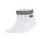 adidas 3 Stripes Ankle 3er Pack Socken Weiß - weiss
