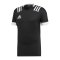 adidas 3-Stripes Trikot Schwarz - schwarz