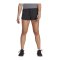 adidas 3-Stripes Pacer Short Damen Schwarz Weiss - schwarz