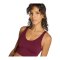 adidas 3 Stripes Studio All Me Sport-BH Damen Rot - rot