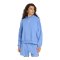 adidas 3 Stripes Studio Hoody Damen Blau - blau