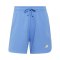 adidas 3 Stripes Studio Short Damen Blau - blau