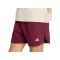 adidas 3 Stripes Studio Short Damen Rot - rot