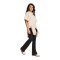 adidas 3 Stripes Studio T-Shirt Damen Beige - beige