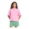 adidas 3 Stripes Studio T-Shirt Damen Rosa - rosa