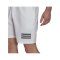 adidas 3 Stripes Tennis Short Weiss Schwarz - weiss