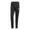 adidas 3 Stripes Trainingsanzug Schwarz - schwarz