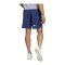 adidas 3Bar Short Blau Gelb Orange - dunkelblau