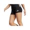 adidas 4in Short Damen Schwarz - schwarz