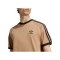 adidas Adicolor Classic 3 Stripes T-Shirt Braun - braun