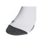 adidas Adisock 23 Strumpfstutzen Weiss Grau - weiss
