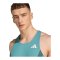 adidas Adizero Archive Running T-Shirt Blau - blau