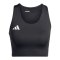 adidas Sport-BH Damen Schwarz - schwarz