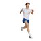 adidas Adizero E Laufshort Blau - blau