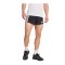 adidas Laufshort Schwarz - schwarz