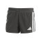 adidas Adizero Laufshort Schwarz - schwarz