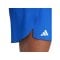 adidas Adizero Split Short Blau - blau