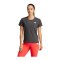 adidas T-Shirt Damen Schwarz - schwarz