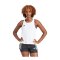 adidas Adizero Tanktop Damen Weiss - weiss