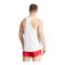 adidas Adizero Tanktop Weiß - weiss