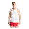 adidas Adizero Tanktop Weiß - weiss