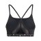 adidas Aeroreact Training 3S Sport-BH Damen - schwarz