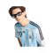 adidas AFA Argentinien Messi Trikot Home 2006 Weiß - weiss