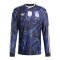 adidas AFA Argentinien Authentic Trikot Langarm Away WM 2026 Schwarz - schwarz