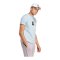 adidas All Day T-Shirt Blau - blau