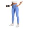 adidas All me 7/8 X-Over Leggings Damen Blau - blau