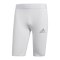 adidas Alphaskin Sport Short Weiss - weiss