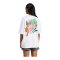 adidas Animal Oversize T-Shirt Damen Weiß - weiss