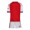 adidas FC Arsenal London Trikot Set Home 2026/2027 Kids Rot - rot