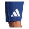 adidas Big Logo Sweatshot Short Blau - blau