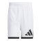 adidas Bos 5 Zoll Short Weiß - weiss