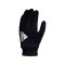 adidas Clima Proof Feldspielerhandschuh Schwarz - schwarz