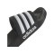 adidas Cloudfoam Adilette Shower Regular Schwarz - schwarz