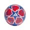 adidas Club Trainingsball UCL London Blau Rot Weiss - blau