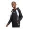 adidas Color Block Hoody Kids Schwarz - schwarz